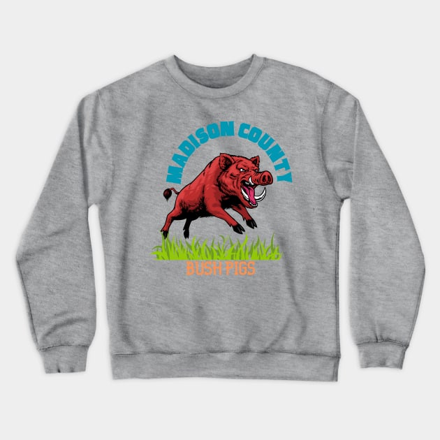 Madison county Crewneck Sweatshirt by Benjamin Customs